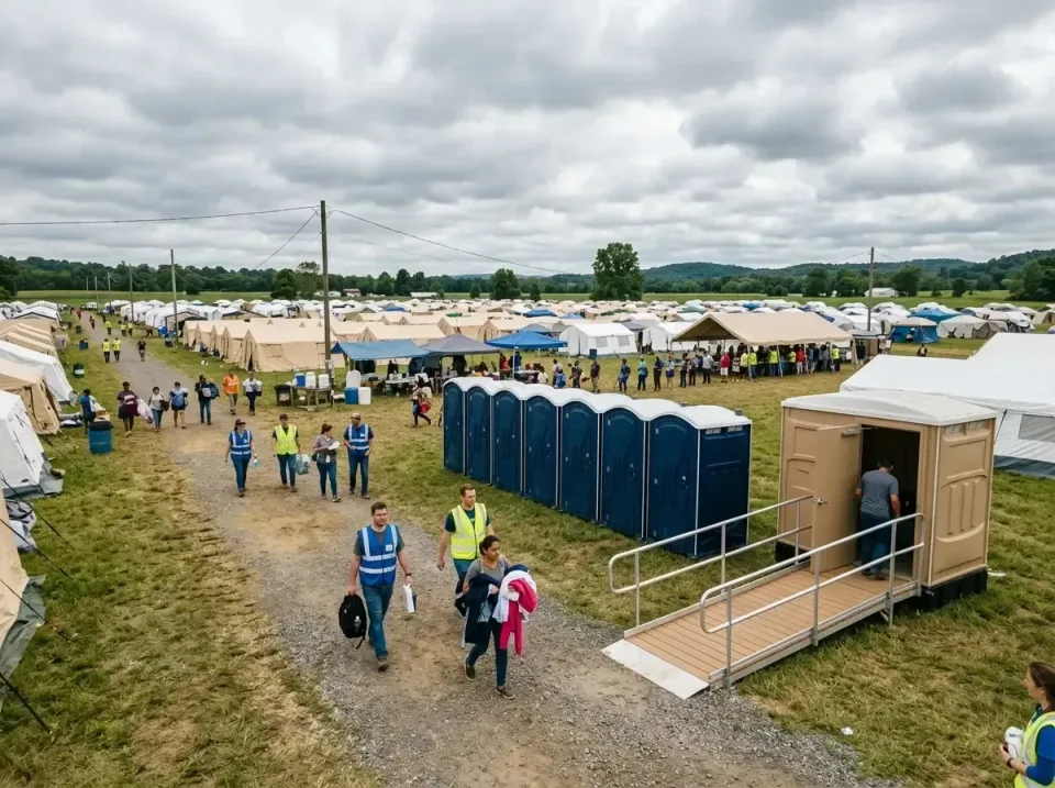disaster-relief-camp-restrooms-010 — frequently asked questions, Dumpster & Portable Bathrooms Rental in Hudson, WI